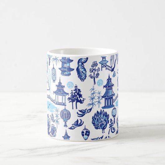 Lunar New Year Rabbit Chinoiserie Mok (Center)