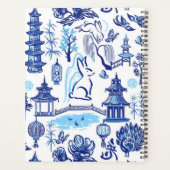 Lunar New Year Rabbit Chinoiserie Planner (Achterkant)