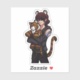 Lunar nieuwjaar - Jaar van de tijger Sticker