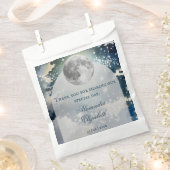 Lunar Night Sky Wedding Bedankzakje (Geknipt)