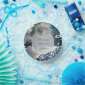 Lunar Night Sky Wedding Papieren Kommen (Feest)