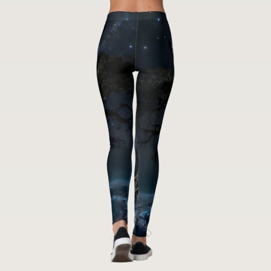 Lunar Odyssey: Adventure Under the Moon Leggings (Achterkant)