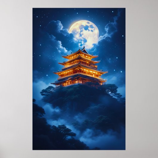 Lunar Palace in the Celestial Mountains Poster (Voorkant)