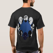 Lunar Pantheon (zwart) T-shirt (Achterkant)