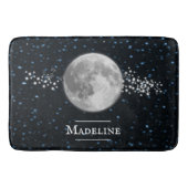 Lunar Personalized Bath Mat (Voorkant)