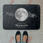 Lunar Personalized Bath Mat