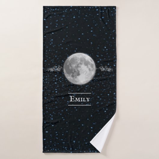 Lunar Personalized Bath Towel Set Bad Handdoek (Badhanddoek)