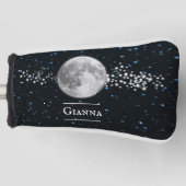 Lunar Personalized Golf Head Hoesje Golfheadcover (Voorkant)