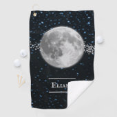 Lunar Personalized Golf Towel Golfhanddoek (Insitu)