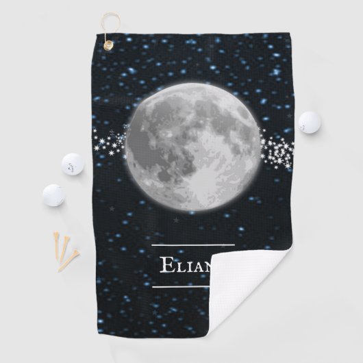Lunar Personalized Golf Towel Golfhanddoek (Insitu)