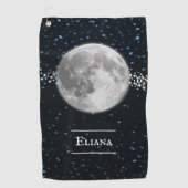Lunar Personalized Golf Towel Golfhanddoek (Voorkant)