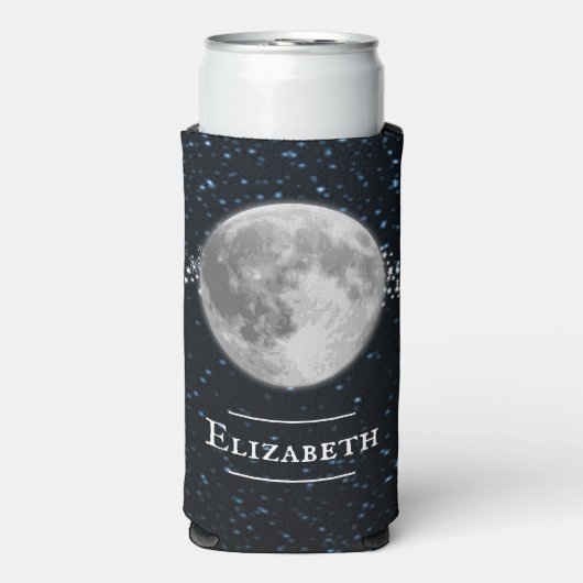 Lunar Personalized Koelbox Seltzer Blikjeskoeler (Seltzer Voorkant)