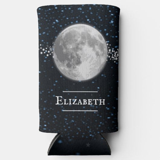 Lunar Personalized Koelbox Seltzer Blikjeskoeler (Voorkant)