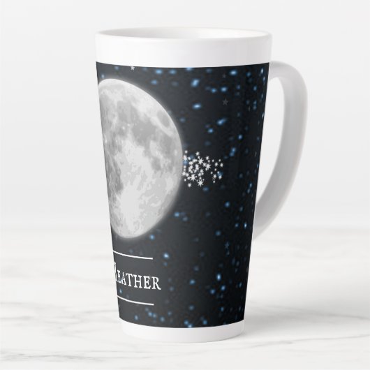 Lunar Personalized Latte Mok (Rechterhoek)