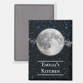 Lunar Personalized Magnet (Voorkant / Achterkant)