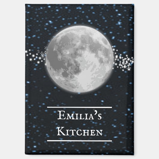Lunar Personalized Magnet (Voorkant)