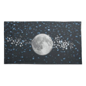 Lunar Personalized Pillow Hoesje Kussensloop (Achterkant-Links)