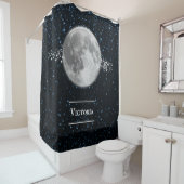 Lunar Personalized Shower Curtain Douchegordijn (In situ)