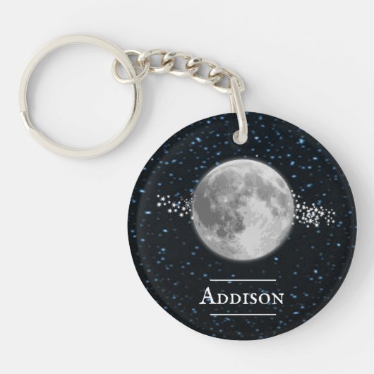 Lunar Personalized Sleutelhanger (Voorkant)