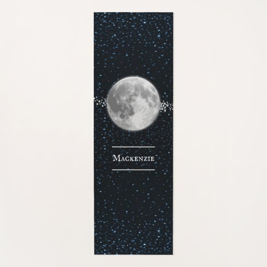 Lunar Personalized Yoga Mat (Voorkant)