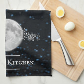 Lunar Persoonlijke keukenhanddoeken (Quarter Fold)