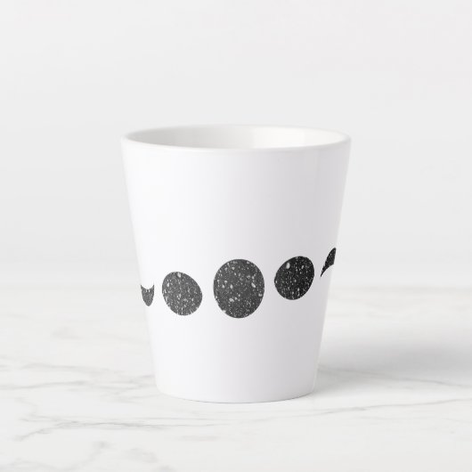 Lunar Phase Coffee Mok (Voorkant)