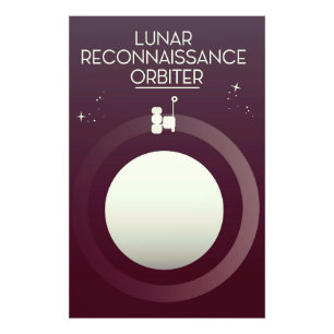 Lunar Reconnaissance Orbiter Foto Afdruk