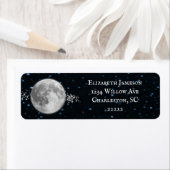 Lunar Return Address Label (Insitu)