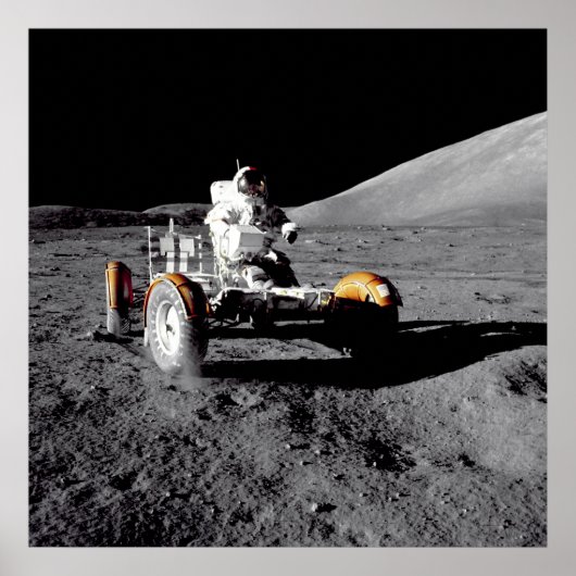 Lunar Rover, Apollo 17 Poster (Voorkant)