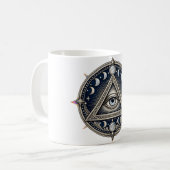 Lunar Silver Eye koffiemok (Voorkant links)