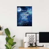 Lunar Sky Moon Fijne Ontvangst Happily Ever After Poster (Thuiskantoor)