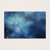 Lunar Sky Moon Guest Accommodaties Trouwen Visitekaartje (Achterkant)