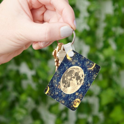 Lunar Sleutelhanger – Hemelse Maan Accessoire (Hand)