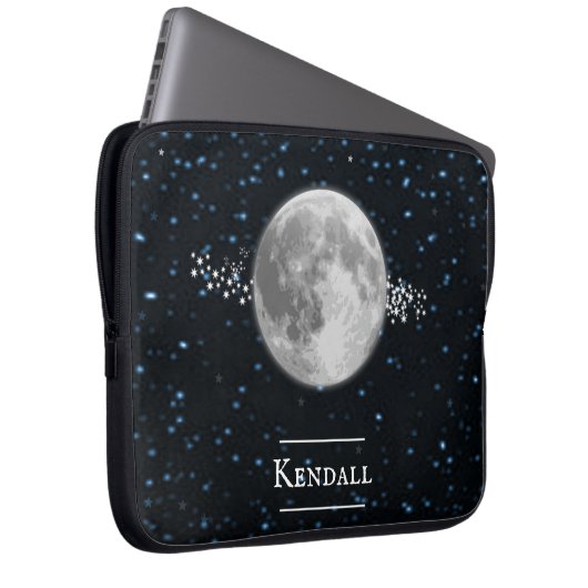Lunar, speciaal ontworpen laptophoes laptop sleeve (Voorkant Rechts)
