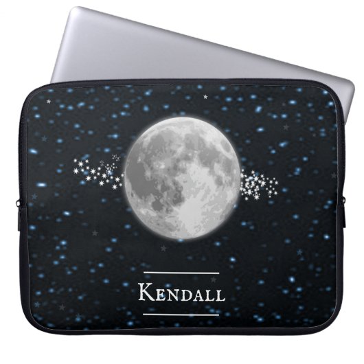 Lunar, speciaal ontworpen laptophoes laptop sleeve (Voorkant)