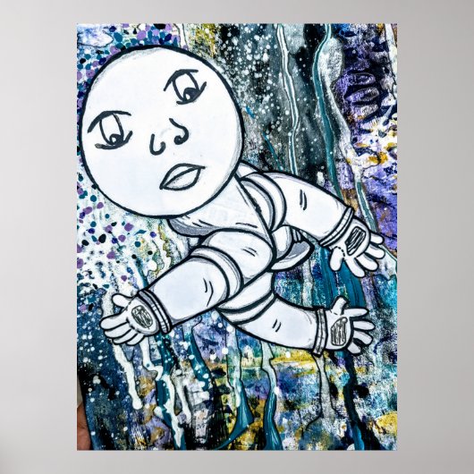 Lunar Splash Poster (Voorkant)