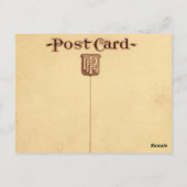 Lunar Steampunk Postcard Briefkaart (Achterkant)