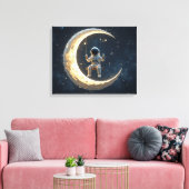 Lunar Swing Canvas Afdruk (Insitu (Woonkamer))