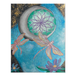 Lunar Trinity Print Foto Afdruk