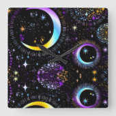 Lunar Vierkante Klok (Voorkant)