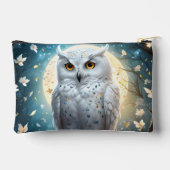 Lunar Vigil: De witte sneeuwuil Etui (Achterkant)