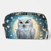Lunar Vigil: De witte sneeuwuil Toilettasje (Voorkant)
