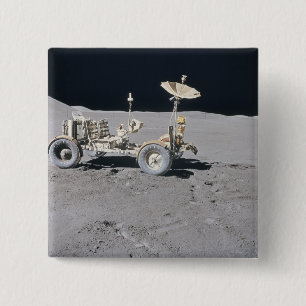 Lunar-voertuig Vierkante Button 5,1 Cm