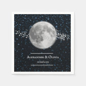 Lunar Vrijgezellenfeest Napkin Servet (Voorkant)