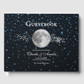 Lunar Wedding Guestbook Gastenboek (Voorkant)