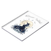 Lunar Witch Celestial Art Persoonlijk Notitieboek (Linkerzijde)