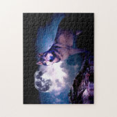 Lunar wolf legpuzzel (Verticaal)