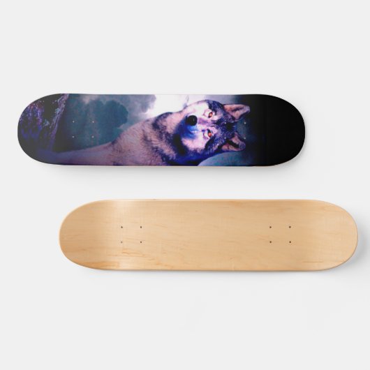 Lunar wolf persoonlijk skateboard (Horizontaal)