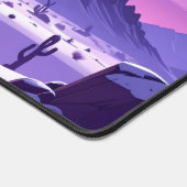 Lunar Wyrm – Purple Dragon Under the Moon Desk Mat (Hoek)