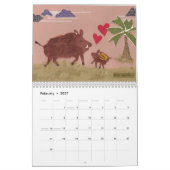 Lunar Zodiac Animals Calendar Kalender (Feb 2027)